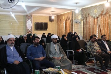 تصاویر/ برگزاری آیین افتتاحیه سال تحصیلی جدید مدرسه علمیه خواهران شهرستان عسلویه