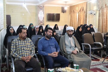 تصاویر/ برگزاری آیین افتتاحیه سال تحصیلی جدید مدرسه علمیه خواهران شهرستان عسلویه