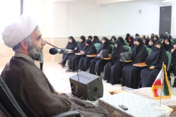 تصاویر/ برگزاری اولین سالگرد شهادت سیدحسن نصرالله در حوزه علمیه خواهران استان بوشهر