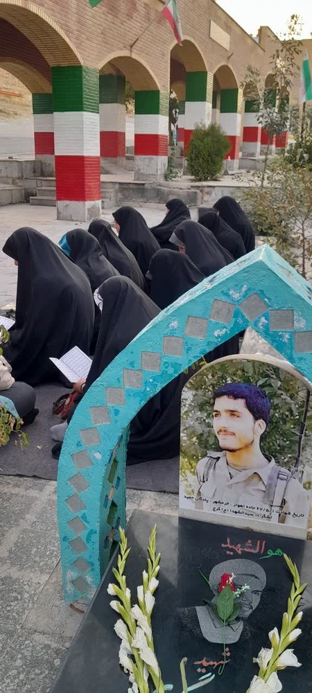 تصاویر/آئین غبارروبی مزار شهدا در قروه