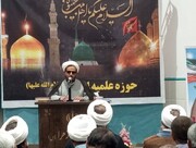 برگزاری مراسم وفات حضرت معصومه (س) در مدرسه علمیه الزهرا (س) شهر بابک