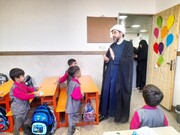 تصاویر/ بازدید رئیس اداره مطالعات و تربیتی حوزه های علمیه خواهران از پیش‌دبستانی وابسته به مدرسه علمیه فاطمه الزهرا(س)ساوه