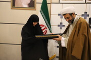 مراسم تکریم معاون آموزش حوزه‌های علمیه خواهران برگزار شد/ صدرشیرازی سرپرست معاونت آموزش شد