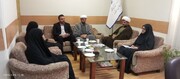 پیگیری برگزاری مراسم اختتامیه همایش ملی «زن و خانواده» در جلسه با معاون امور بانوان و خانواده استاندار