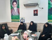 تصاویر/ هم‌اندیشی فرهنگی ویژه طلاب مدرسه علمیه خواهران برازجان