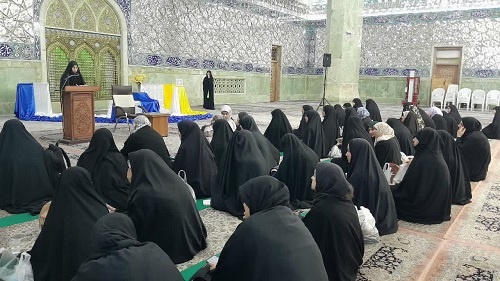 فعالیت فرهنگی دختران جوان طلبه در محفل مشکات  