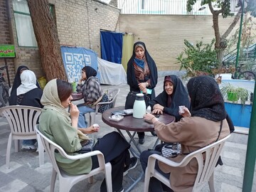 بــرگزاری عملیات فرهنگی "کافه گفتگوی حوض فیروزه ای" بمدت یک ماه