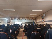 نشست فضائل حضرت زینب در مدرسه علمیه اراک