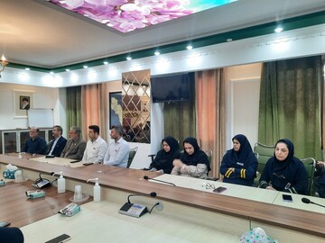 تصاویر / تجلیل از پرستاران بیمارستان شهید گنجی برازجان