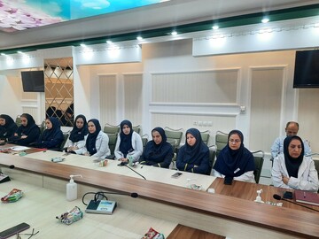 تصاویر / تجلیل از پرستاران بیمارستان شهید گنجی برازجان