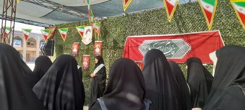 طلیعه حضور طلاب مدرسه علمیه نرجسیه سیرجان