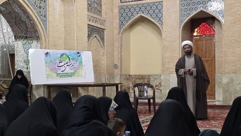 طلیعه حضور طلاب مدرسه علمیه نرجسیه سیرجان