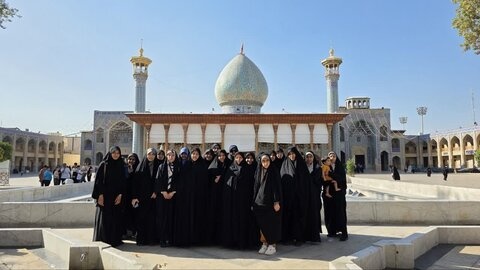 طلیعه حضور طلاب مدرسه علمیه نرجسیه سیرجان