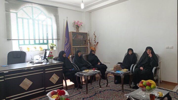 حضور در مدرسه علمیه فاطمه الزهرا (س) بم