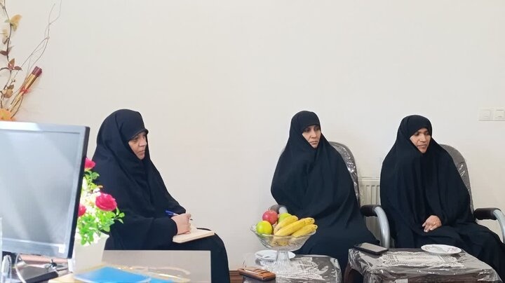 حضور در مدرسه علمیه فاطمه الزهرا (س) بم