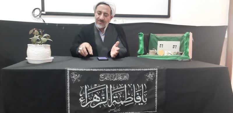 برگزاری جلسه شرح خطبه فدکیه در مدرسه علمیه ماهان