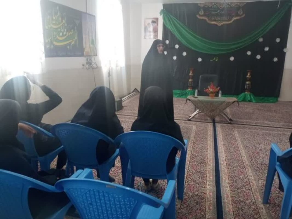 بازدید دانش آموزان از مدرسه علمیه الزهرا(س) شهداد