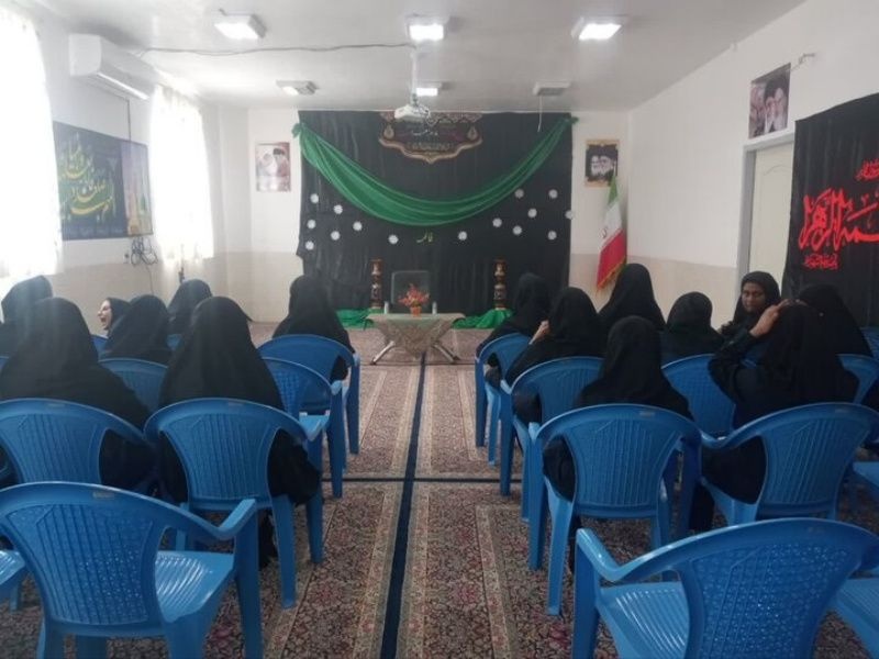 بازدید دانش آموزان از مدرسه علمیه الزهرا(س) شهداد