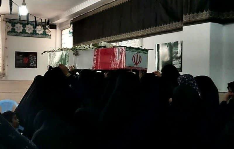 میزبانی پیکر مطهر شهید گمنام