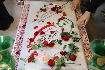 تصاویر/ برگزاری آیین غبارروبی مزار شهید گمنام با حضور مدیر حوزه‌های علمیه خواهران