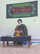 برگزاری مراسم شهادت حضرت زهرا(س) در مدرسه علمیه شهداد