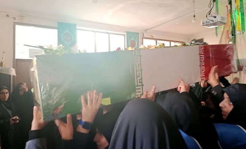 میزبانی پیکر مطهر شهید گمنام