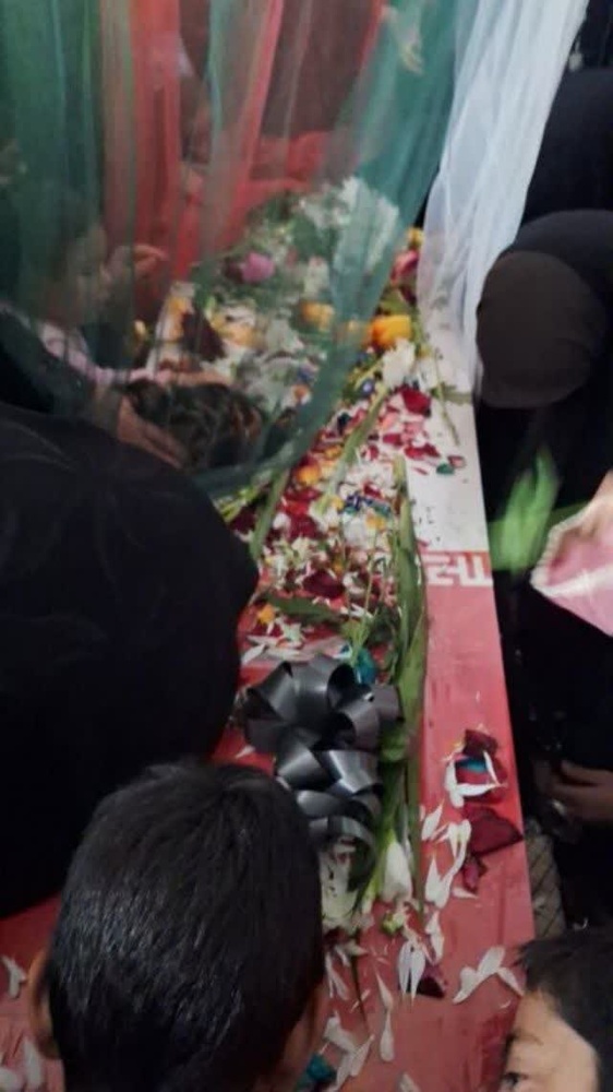 میزبانی پیکر مطهر شهید گمنام