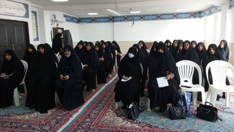 بازدید مدرسه علمیه فاطمیه ریگان