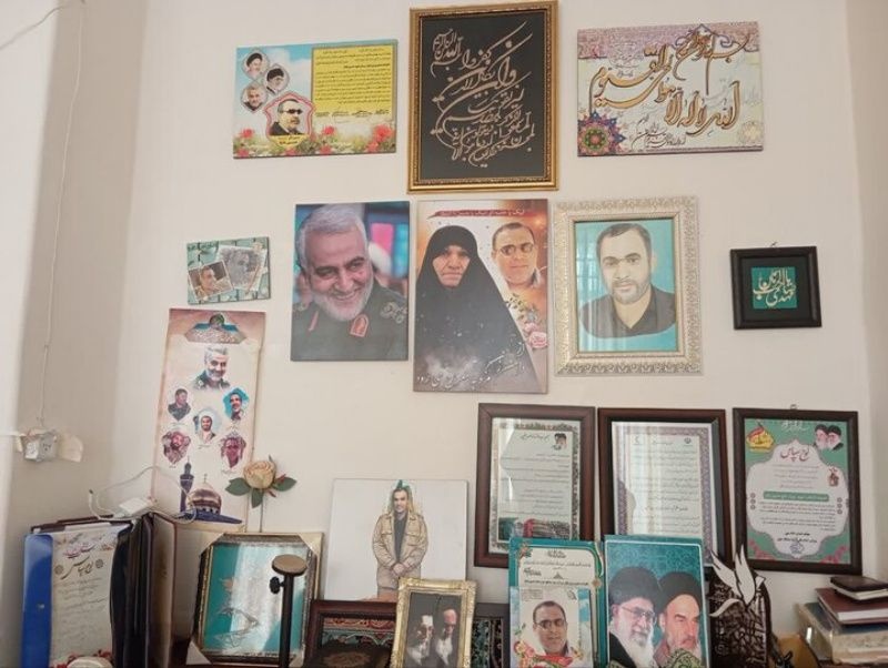 دیدار با مادر شهید حسین بادپا