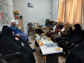 بازدید مدیریت و کادر از مدرسه علمیه ریحانه الرسول سلام الله علیها