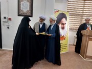 تصاویر/مراسم تودیع و معارفه مدیریت مدرسه علمیه تخصصی امام حسن مجتبی علیه السلام