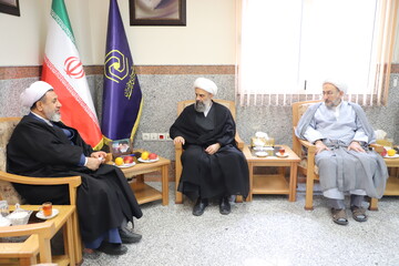 دیدار نماینده ولی‌فقیه و امام جمعه کرمان با مدیر حوزه‌های علمیه خواهران