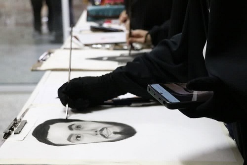 هنرنمایی طلاب مدرسه شهید حاجغفاری قم در اجلاس استانی نماز