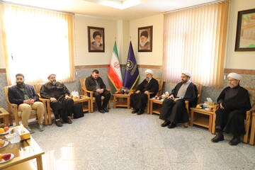 دیدار معاون راهبردی قرارگاه قرب خاتم‌الانبیاء با مدیر حوزه‌های علمیه خواهران