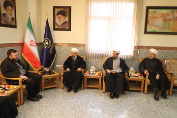 دیدار معاون راهبردی قرارگاه قرب خاتم‌الانبیاء با مدیر حوزه‌های علمیه خواهران