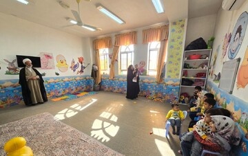 بازدید مدیر حوزه علمیه خواهران یزد از مدرسه علمیه حضرت زهرا(س) میبد+ تصاویر