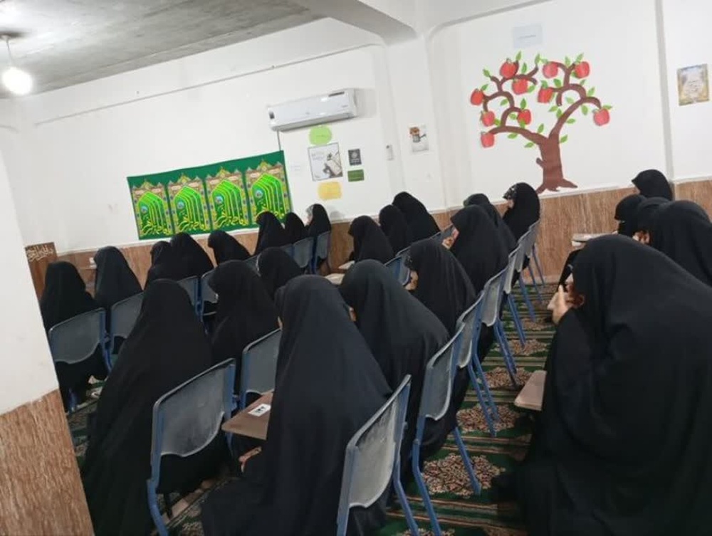 دیدار با طلاب مدرسه علمیه الزهرا (س) رمشک