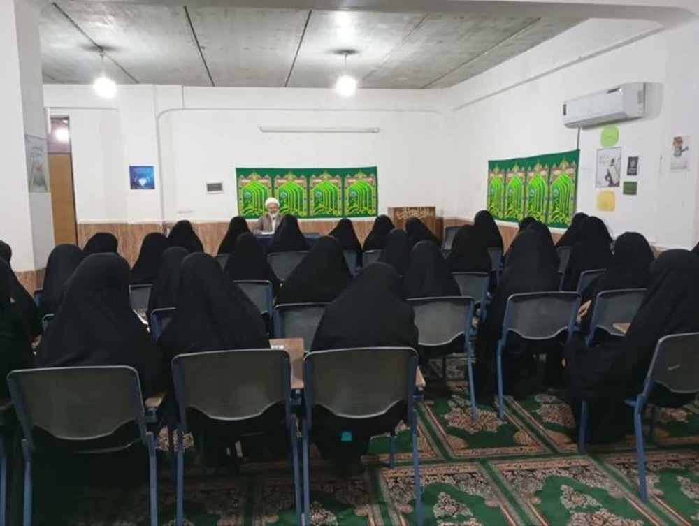 دیدار با طلاب مدرسه علمیه الزهرا (س) رمشک