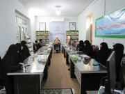 جلسه اخلاق مدیر حوزه علمیه خواهران استان یزد با محوریت سلوک توحیدی در ماه مبارک رجب