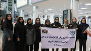 بانوان کارگر هرمزگانی عازم المپیاد کشوری شدند