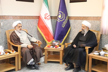 تصاویر/ دیدار مسئول مرکز ارتباطات حوزه‌های علمیه و هیأت همراه با مدیر حوزه‌های علمیه خواهران