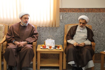 تصاویر/ دیدار مسئول مرکز ارتباطات حوزه‌های علمیه و هیأت همراه با مدیر حوزه‌های علمیه خواهران