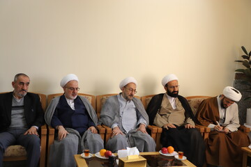 تصاویر/ دیدار مسئول مرکز ارتباطات حوزه‌های علمیه و هیأت همراه با مدیر حوزه‌های علمیه خواهران