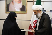 مدیر جدید حوزه‌ علمیه خواهران استان قم منصوب شد+ تصاویر