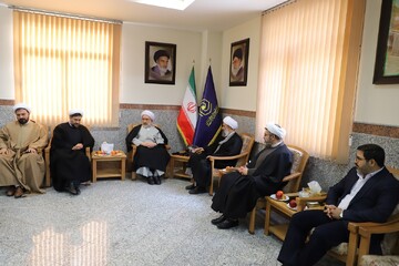 تصاویر/ دیدار رئیس جامعه‌المصطفی العالمیه با مدیر حوزه‌های علمیه خواهران