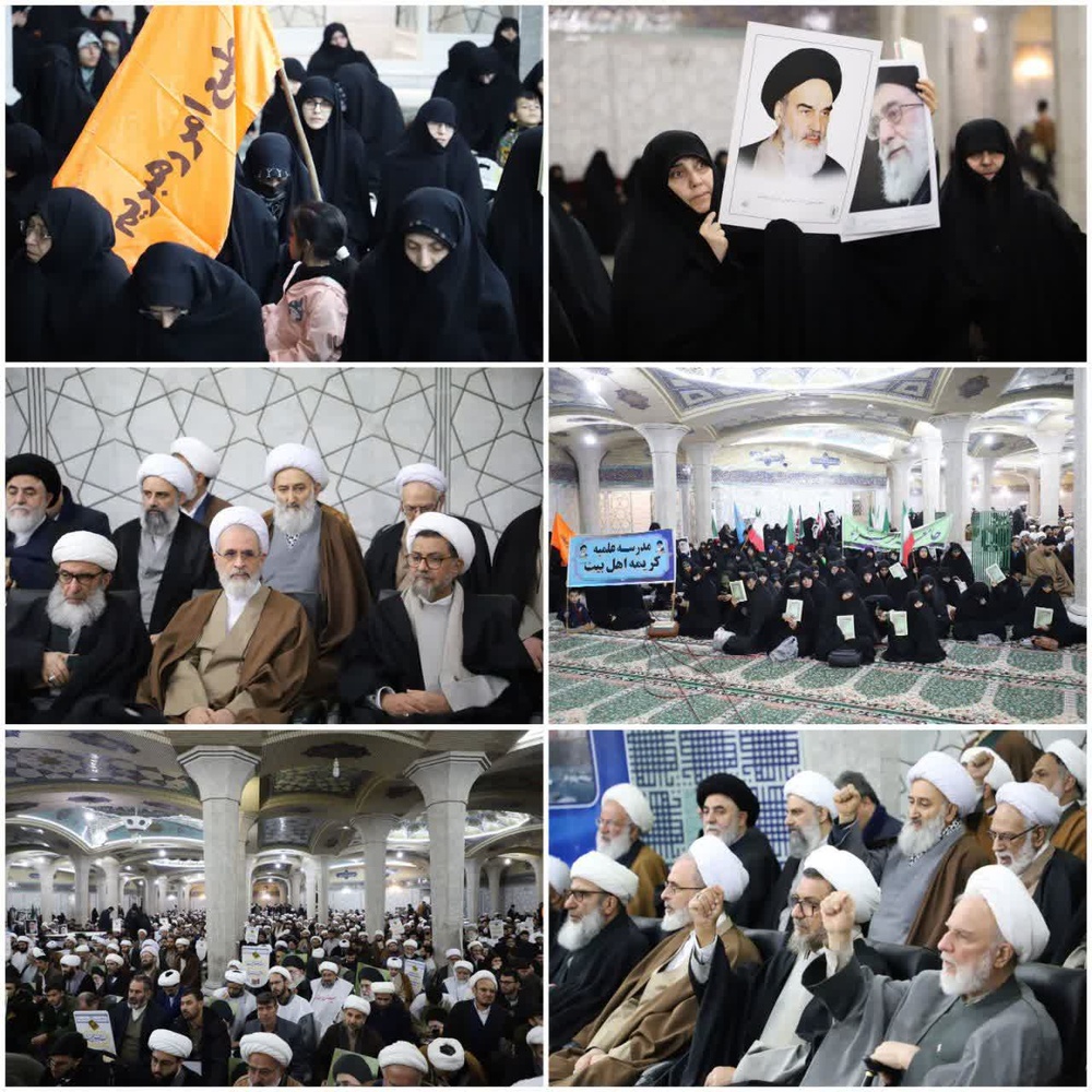 تصاویر/ خروش حوزویان خواهر و و برادر سراسر کشور در محکومیت اهانت به قرآن و مقدسات اسلامی