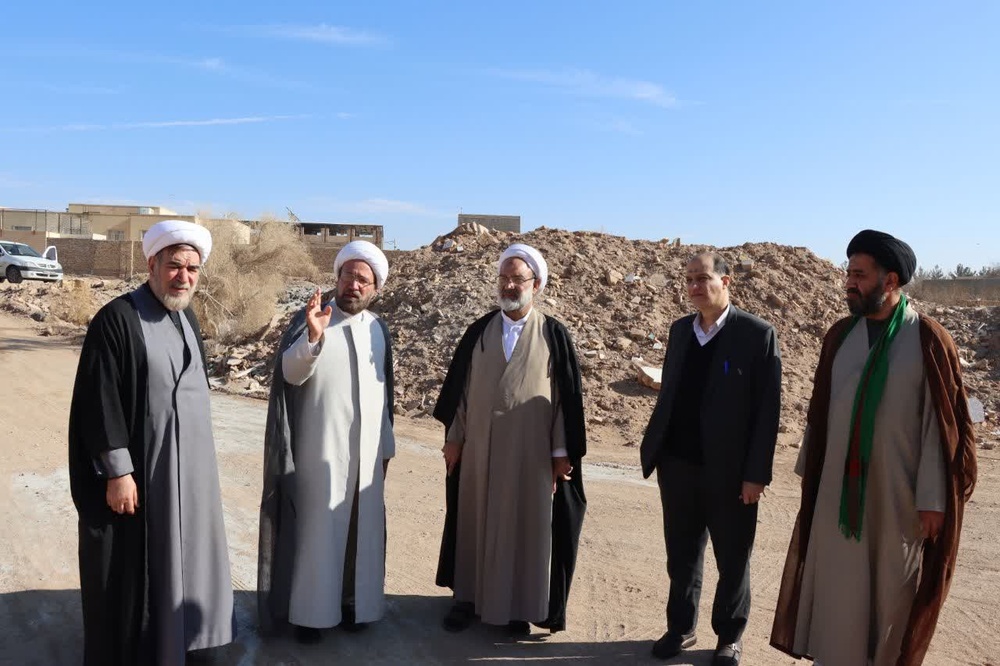 بازدید از پروژه مدرسه علمیه فاطمیه اشکذر