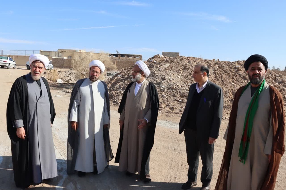 بازدید از پروژه مدرسه علمیه فاطمیه اشکذر