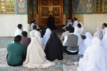 مراسم ازدواج آسان فاطمی۴، پیوند ۲۵ زوج هرمزگانی در نیمه‌ شعبان؛ جلوه‌ای از عشق، ایمان و سبک زندگی فاطمی