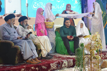 مراسم ازدواج آسان فاطمی۴، پیوند ۲۵ زوج هرمزگانی در نیمه‌ شعبان؛ جلوه‌ای از عشق، ایمان و سبک زندگی فاطمی